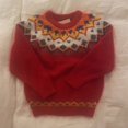thumbnail image 3 of Suéteres casuales de jacquard vintage con cuello redondo, suéteres coreanos elegantes que combinan con todo, suéteres de Navidad y Año Nuevo, suéteres holgados y cálidos, 3 of 5