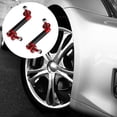 thumbnail image 4 of BESTYASH 1Pc Red Car Bumper Bar Protector Rod with Adjustable Lever Fixing Bracket and Strut Support, 4 of 7