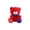 Red, variant on Chanana Patriotic Plush Teddy Bear, 250th Anniversary 4th of July American Flag Stuffed Animal, Soft Red White Blue Patriotic Toy for Independence Day Decor, Gift for Kids & Party Favor