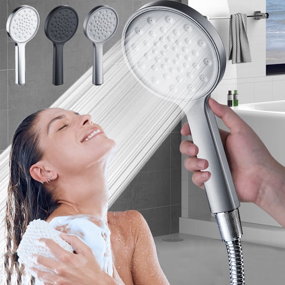 Filtered Shower Head With Handheld High Pressure Rain Spray Body Coverage For Easy Cleaning And Skin Health Perfect For Home Bathroom Remodel And Hard Water Solutions