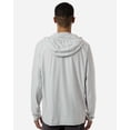 thumbnail image 3 of HUK H1200668 Men's Atoll Half-Zip Hooded Pullover-HARBOR MIST-M, 3 of 6