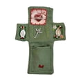 thumbnail image 4 of Santuario de bolsillo con cruz dentro de la oración hecha a mano decoración cosida decoración de recuerdo creativo adorno mini santuario cruzado Verde, 4 of 8
