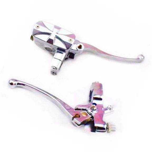 BHYShop 1" 25mm Handlebar Brake Clutch Lever Dyna Sportster Shadow VTX VT VN Yamaha Cafe Racer
