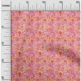 thumbnail image 1 of oneOone Cotton Poplin Mandys Pink Fabric Batik Sewing Material Print Fabric By The Yard 56 Inch Wide, 1 of 4