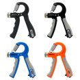 Adjustable hand grip exercise power countable exercise enhancer gripper