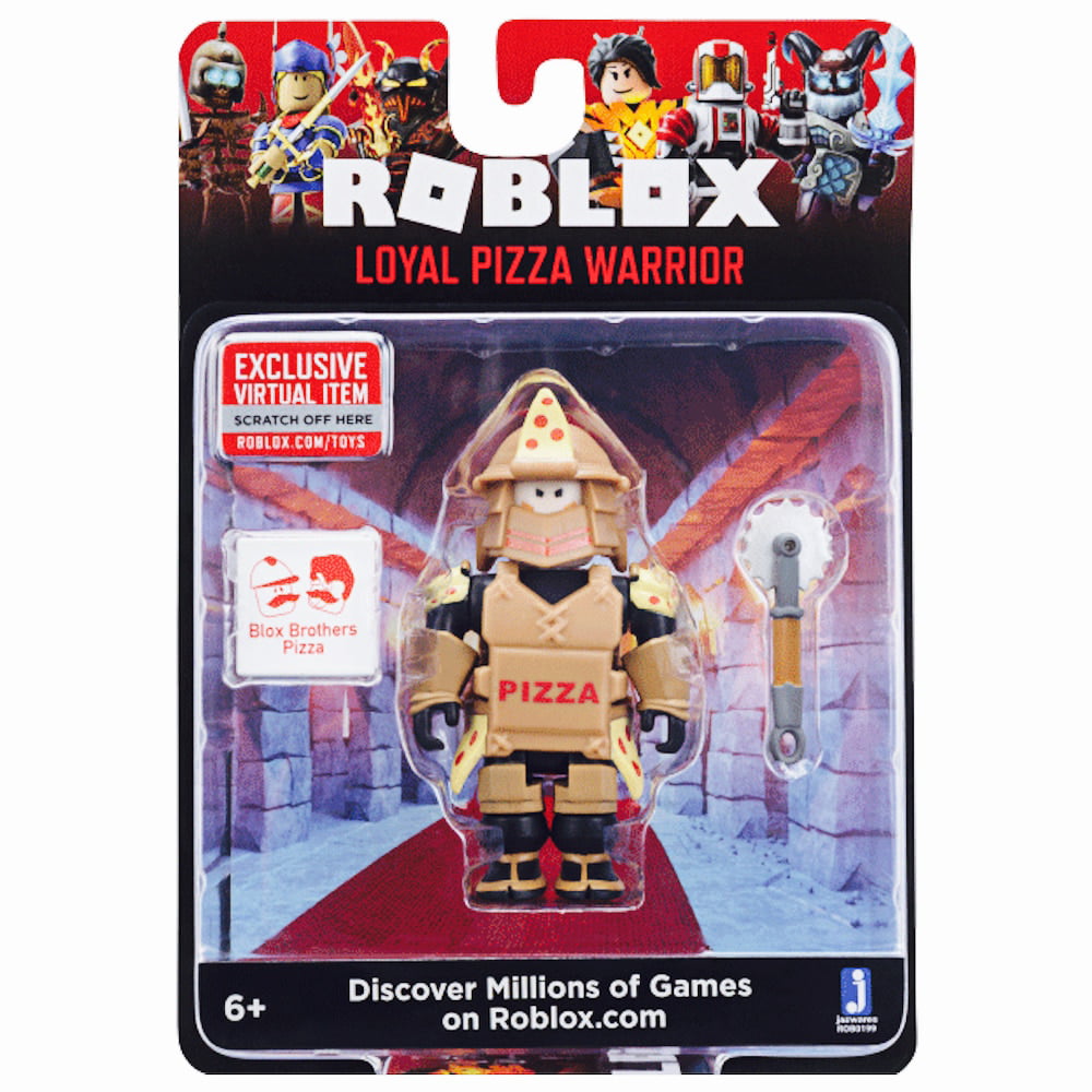 Loyal Pizza Warrior Roblox Action Figure 4 Walmart Com Walmart Com
