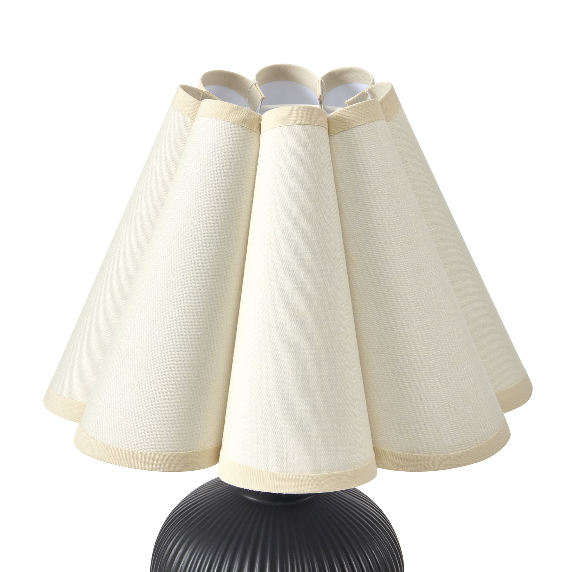 Home Decor Collection 12.5" Black Ceramic Table Lamp