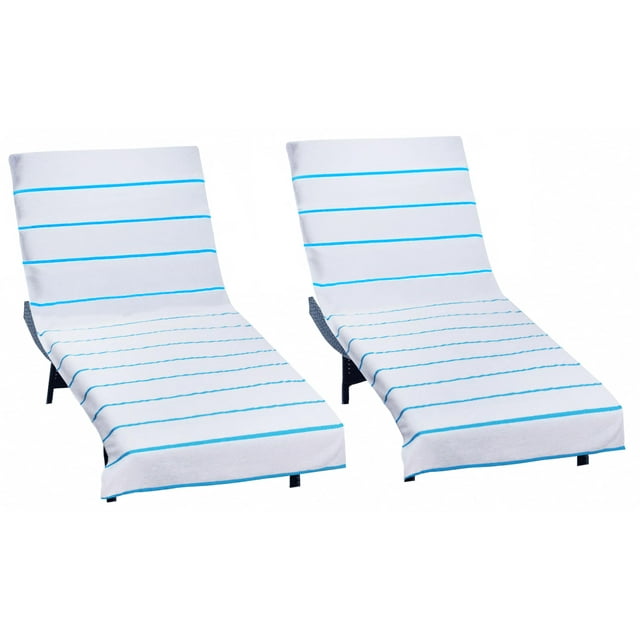 Funda para Silla de Piscina COTTON CRAFT de Toalla de Rizo 2 Paquetes
