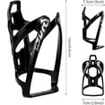 thumbnail image 3 of Bike Water Bottle Cage, Lightweight Mountain Bicycle Cup Holder for Outdoor Cycling Equipment Accessory Secure Hold Design Durable Frame Mounted Bracket Storage, 3 of 4