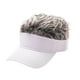 thumbnail image 4 of Gorra con visera Yinane Blanca Cabello Gris para hombres y mujeres, 4 of 8