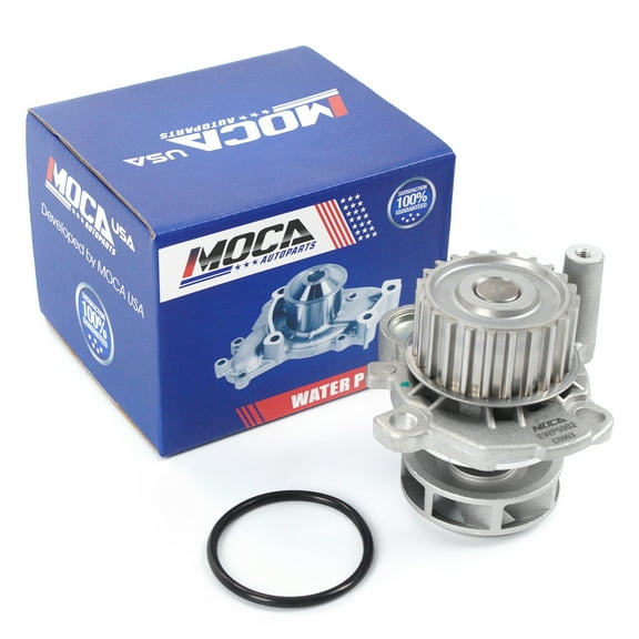 MOCA AUTOPARTS 180-2220 Water Pump Fit for 2001-2006 Audi A4 1.8L & 1999-2005 Volkswagen Beetle 1.8L & 2003-2006 Volkswagen Golf 2.0L