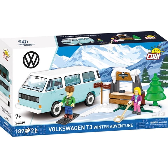 COBI Volkswagen T3 Winter Adventure Set 24639