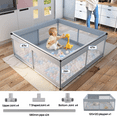 thumbnail image 3 of Pkinoicy 47x47inch Small Baby Play Pen, Baby Playpen, Playpen for Babies and Toddlers, Toddler Playpen for Apartment,Unisex, 3 of 8