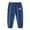 j22-Dark Blue, variant on LIIPEE Boys Casual Pants Kids Comfortable Elastic Waist Graphic Loose Fit Tapered Leg Trousers With Pockets Outdoor Breathable Versatile Fashion Pants,4-5 Years