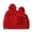 X160 Red, variant on Confree Sweatshirts For Girls Letter Printing Long Sleeve Hoodie Spring Autumn Dailywear Soft Comfortable Toddler Girls Pullover Top Size 3-4 Years Black