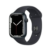 Apple Watch Series 7 GPS, 45mm Midnight Aluminum Case with Midnight Sport Band - Regular(New-Open-Box)