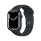 Apple Watch Série 7 GPS, Boîtier en Aluminium de Minuit de 45 Mm avec Bande de Sport de Minuit - Régulier (Nouveau-Ouvert) – image 1 sur 5
