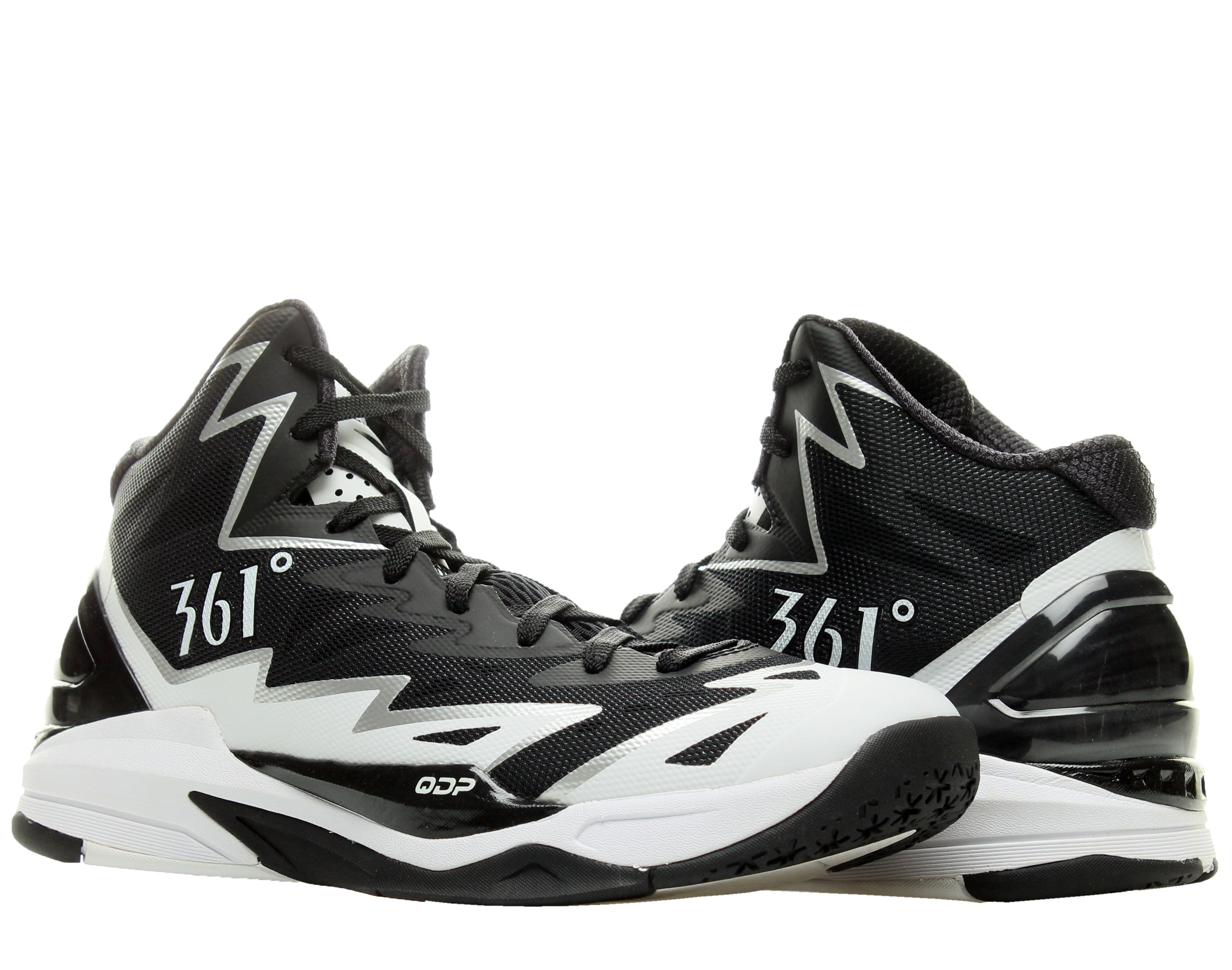 361 Degrees 361 Horus Kevin Love Black/White Men's Basketball Shoes