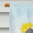 thumbnail image 3 of Carolines Treasures BB2099CHF Weimaraner Été Plage Toile Maison Drapeau, 3 of 4