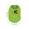 thumbnail image 2 of WASHWEPE 1Ud Ropa Cálida Para Conejos Mascotas En Color Con Transpirable Y Estilo Decorativo Único, 2 of 6
