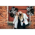 thumbnail image 4 of Black Marble Balloons - 12 Inch Latex Balloons - 36 Pack, 4 of 5