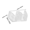 thumbnail image 2 of OFFIGAM 6Ud Almohadillas De Anti Colisión Para Puertas De Ducha Transparente Con Antideslizante, 2 of 8