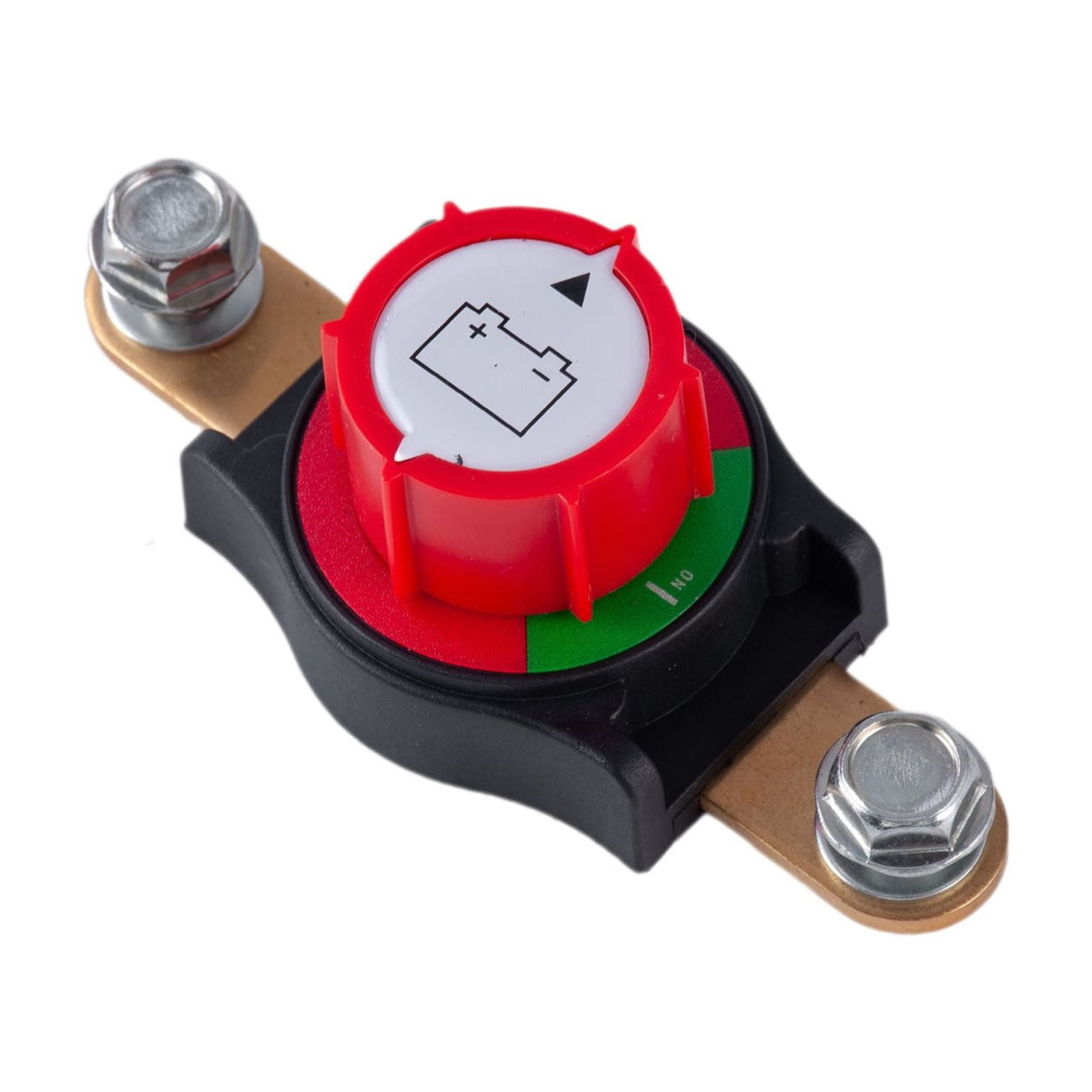 12-48V Heavy Duty Battery Master Disconnect Switch - Side Post Cut-Off Isolator for Marine, Car, RV, Truck & Off-Grid Systems
