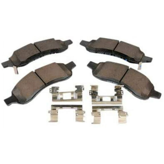 Disc Brake Pad Set Fits select: 2009-2017 CHEVROLET TRAVERSE, 2007-2016 GMC ACADIA