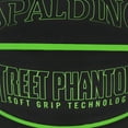 thumbnail image 6 of Spalding Street Phantom 29.5" Outdoor Basketball - Neon Green/Black, 6 of 7