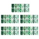 thumbnail image 2 of 5 Sheets DIY Clover Nail Art Sticker Self-adhesive Nail Tip Decal Safe Manicure Decoration for Women Girls (1#), 2 of 2