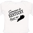 thumbnail image 4 of Inktastic Someone in Kentucky Loves Me Boys or Girls Long Sleeve Baby Bodysuit, 4 of 5
