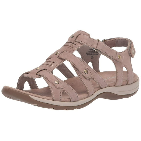 Easy Spirit Women's Sailors Flat Sandals Taupe 8 M