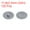 Dark Gray, variant on Uxcell Screw Cap Covers, 120 Pack 11.8x3.3mm Plastic Screw Decoration Cover, Warm White