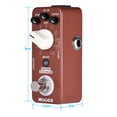 thumbnail image 6 of MOOER PURE OCTAVE Mini Octave Guitar Effect Pedal 11 Octave Modes True Bypass Full Metal Shell, 6 of 7