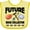 Banana and Yellow, variant on Inktastic Future Rock Collector Boys or Girls Baby Bib