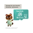 thumbnail image 4 of SanDisk 512GB microSDXC Memory Card for Nintendo Switch, Multicolor, 4 of 15