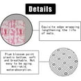 thumbnail image 6 of 4PCS Pink Bow Shower Curtain Sets With Rugs, Preppy Shower Curtain, Waterproof Fabric White Shower Curtain Checkered Coquette Princess Cute Coquette Bowknot Aesthetic Teen Girls Bathroom Decor, 6 of 7