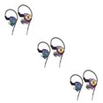 thumbnail image 2 of ZLight AK3 FiLe Wired Earbuds 3.5mm Music Sound Earphone with Mic Dynamic Calling Headset Replacement with Eaps Colorful 3Set, 2 of 6