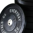 thumbnail image 6 of BalanceFrom Color Coded Olympic Bumper Plate Weight Plate with Steel Hub, 260 lbs., 6 of 9