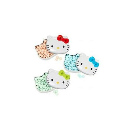 Boston America 222536 Hello Kitty Sour Candy Tin - White