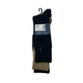 thumbnail image 3 of COLE HAAN Men's 3 Pair Combed Cotton Crew Socks, Multicolor, 7-12, 3 of 3