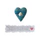 thumbnail image 1 of Corazón de bolsillo Joykith | Corazón de oración | Pequeño corazón de arcilla | Regalo inspirador | Contiene un mensaje de abrazo y piedras brillantes para mayor comodidad., 1 of 4