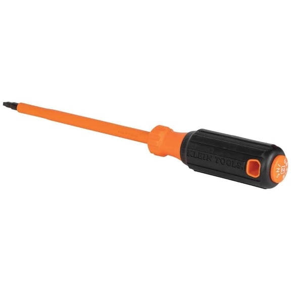 Klein Tools 6Inch Insulated Screwdriver #2 Square