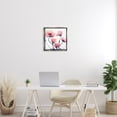 thumbnail image 2 of Stupell Industries Pink Chic Simple Flowers Floral Photography Gray Floater Framed Canvas Art Print Wall Art, 18 x 18, 2 of 9