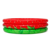H2OGO! Sweet Strawberry Round Above-Ground Inflatable Play Pool
