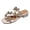 Gold, variant on Sparkly Rhinestones Butterfly Slides Dressy Sandals for Women Bride Wedding Square Toe Bling Chunky Block Low Heels Slip on Backless Dress Slippers Summer Silver Size 6