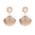 thumbnail image 1 of Pendientes de perlas de moda con personalidad para mujer y niña (oro rosa), 1 of 2