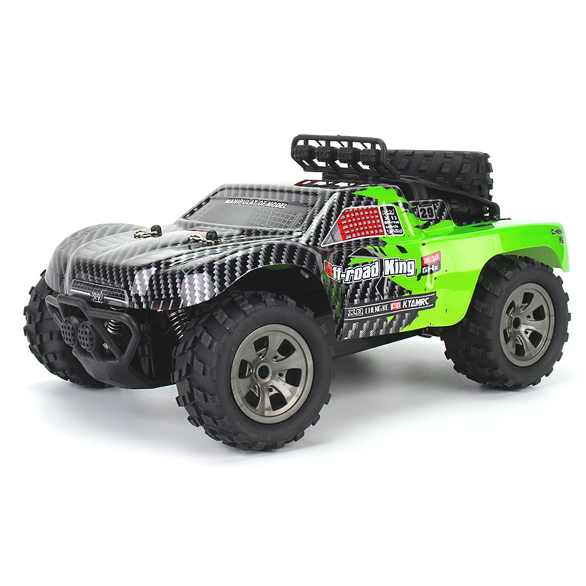 Waterproof Remote Control 55KM/H RC 100M Car Monster Truck Buggy Rock