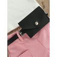 thumbnail image 6 of Franhais Infant Girl Tanks Tops + Shorts + Waist Bag, Pockets Decoration Casual Style Summer Clothing, 6 of 9