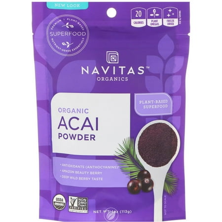 (2 Pack) Navitas Naturals Acai Powder 4 Oz